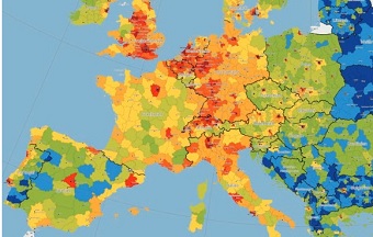 Landkartenedition Europa 2015/2016